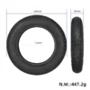 Xiaomi 1S 10x2 Chambre à air renforcée Générique - dimensions Dimensions Xiaomi 1S 10x2 Chambre à air renforcée Générique pour trottinette électrique
