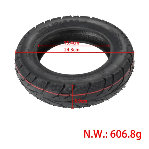 Xiaomi 4 PRO Gen1 10x2.5 Pneu TUOVT - dimensions Dimensions Xiaomi 4 PRO Gen1 10x2.5 Pneu TUOVT pour trottinette électrique