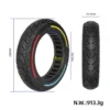 Dimensions Xiaomi 4 10x2.125 Pneu plein ULIP pour trottinette électrique