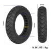 Dimensions Ninebot D18 D28 D38 D 10x2.125 Pneu plein ULIP pour trottinette électrique