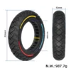 Dimensions Ninebot D18 D28 D38 D 10x2.125 Pneu plein ULIP pour trottinette électrique
