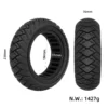 Xiaomi 5 10x2.75 Pneu plein ULIP - dimensions Dimensions Xiaomi 5 10x2.75 Pneu plein ULIP pour trottinette électrique