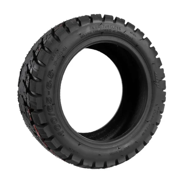 Kukirin G4 Max 100/65-6.5 Pneu tubeless ULIP - dimensions Dimensions Kukirin G4 Max 100/65-6.5 Pneu tubeless ULIP pour trottinette électrique