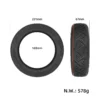 Dimensions Xiaomi 4 10x2.125 Pneu tubeless ULIP pour trottinette électrique