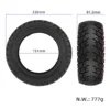 Dimensions Acer eScooter Series 7 10x3 Pneu tubeless ULIP pour trottinette électrique