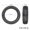Dimensions Ninebot MAX G2D 60/65-6.9 Pneu tubeless ULIP pour trottinette électrique