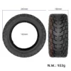 Dimensions Kugoo G 85/65-6.5 Pneu tubeless ULIP pour trottinette électrique
