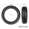 Dimensions Xiaomi 4 10x2.125 Pneu tubeless auto-réparant CST pour trottinette électrique