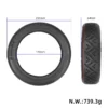 Dimensions Xiaomi 4 10x2.125 Pneu tubeless auto-réparant ULIP pour trottinette électrique