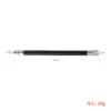 Dimensions de la rallonge de valve noire Xiaomi M365, flexible 16 cm pour gonflage de pneu